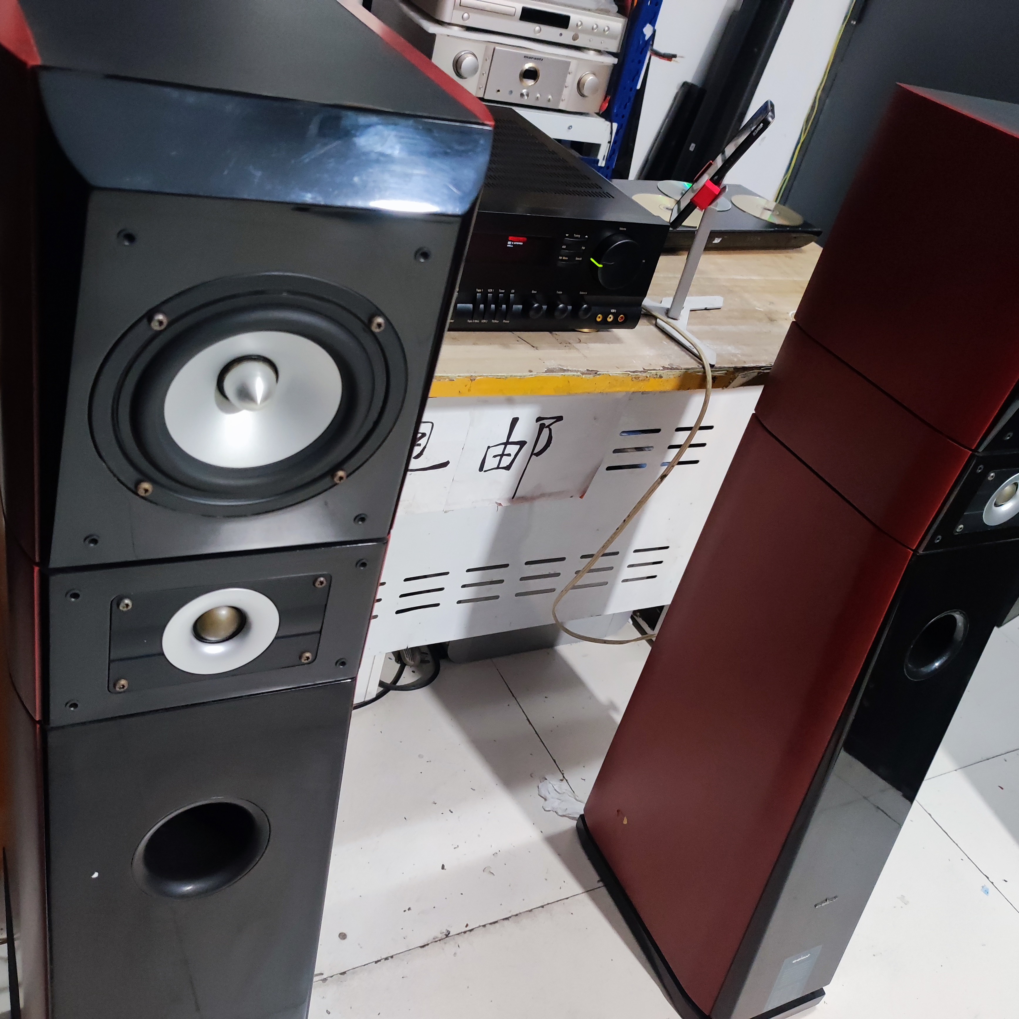 8新  二手落地音箱运费自理