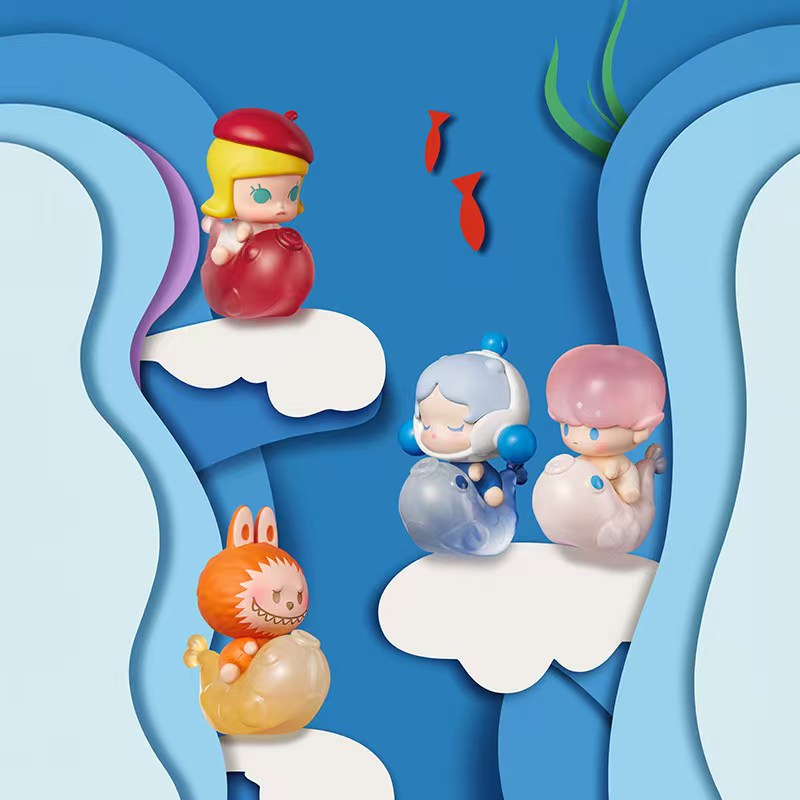 【代拆】泡泡萌粒 遇见锦鲤系列公仔（1粒装）