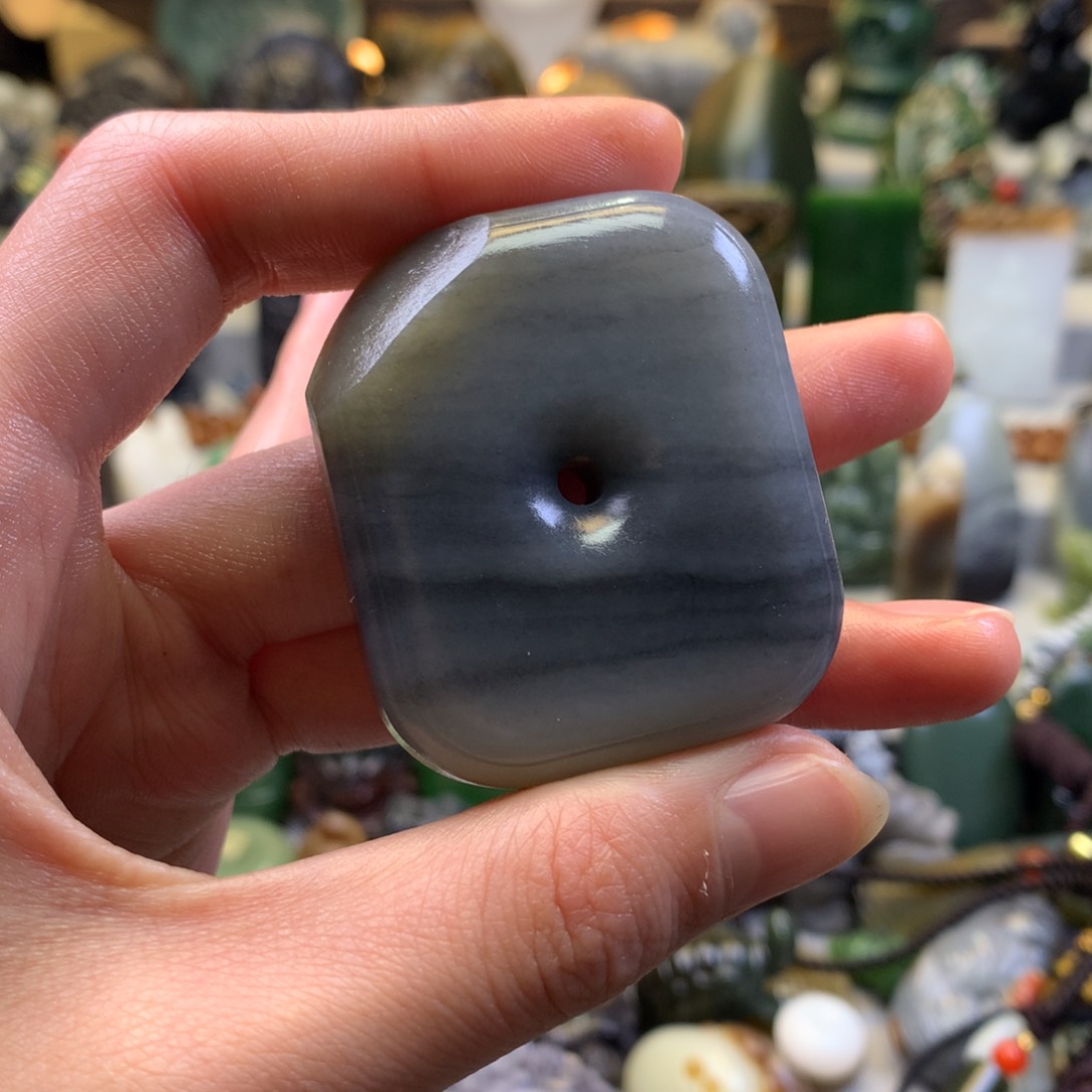 和田玉颈饰未镶嵌鸿*