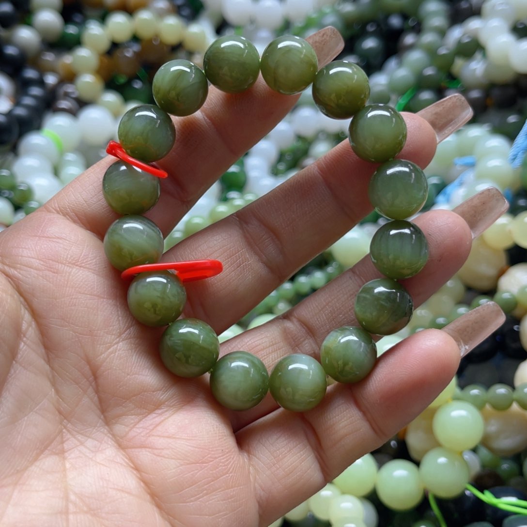 和田玉手链未镶嵌