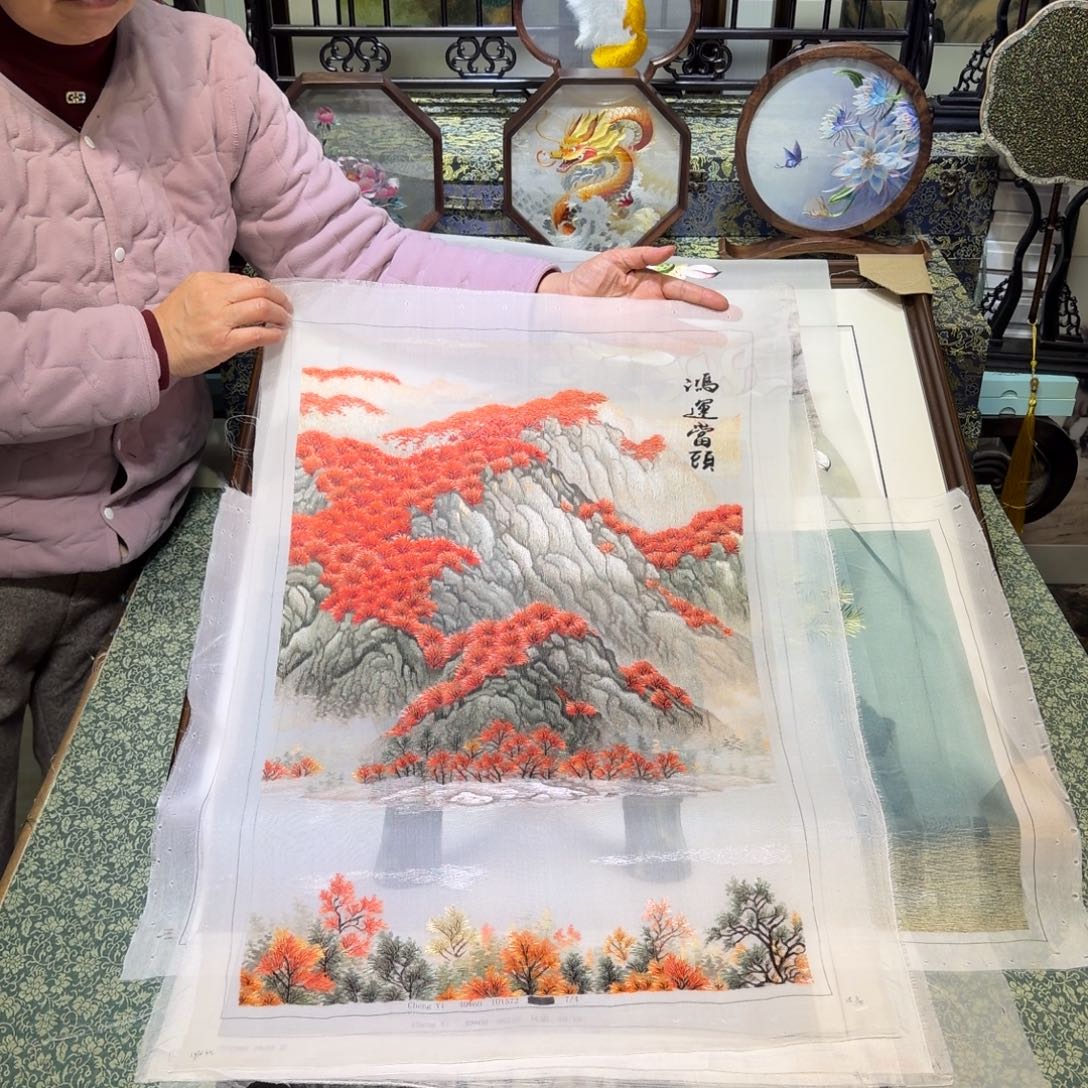 刺绣手工苏绣工艺