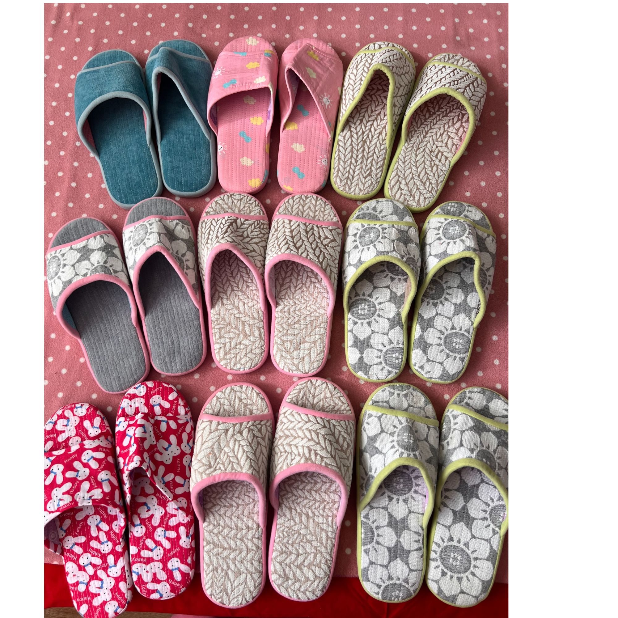 纯手工定制家居拖鞋 养脚拖 女款 39-40