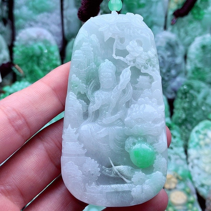 翡翠吊坠(不含链)未镶嵌