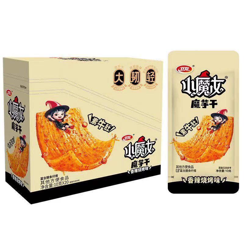 【卫龙】小魔女魔芋干1盒（25年9月14日到期）