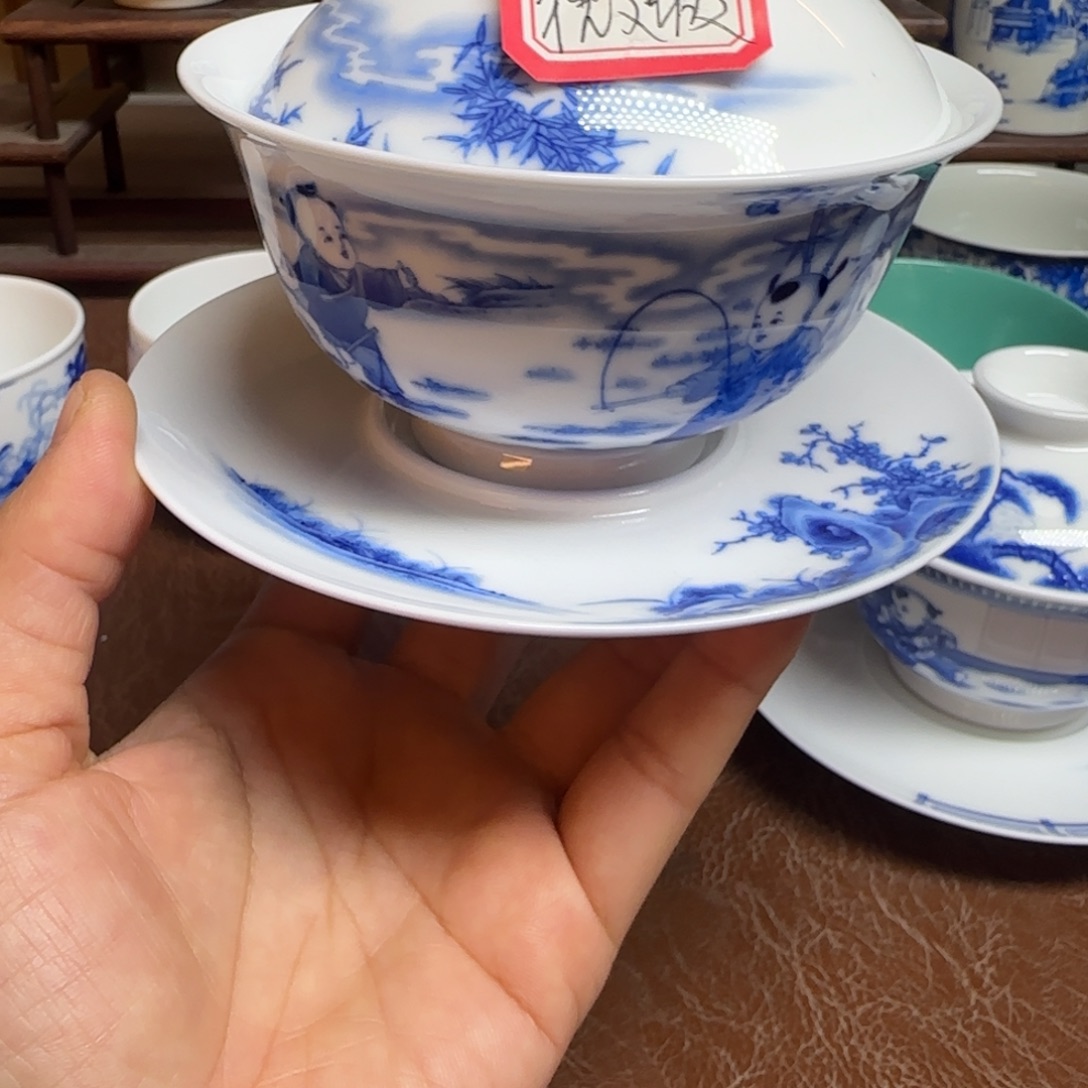 迟***秒陶摆件今天晚上的月亮很圆