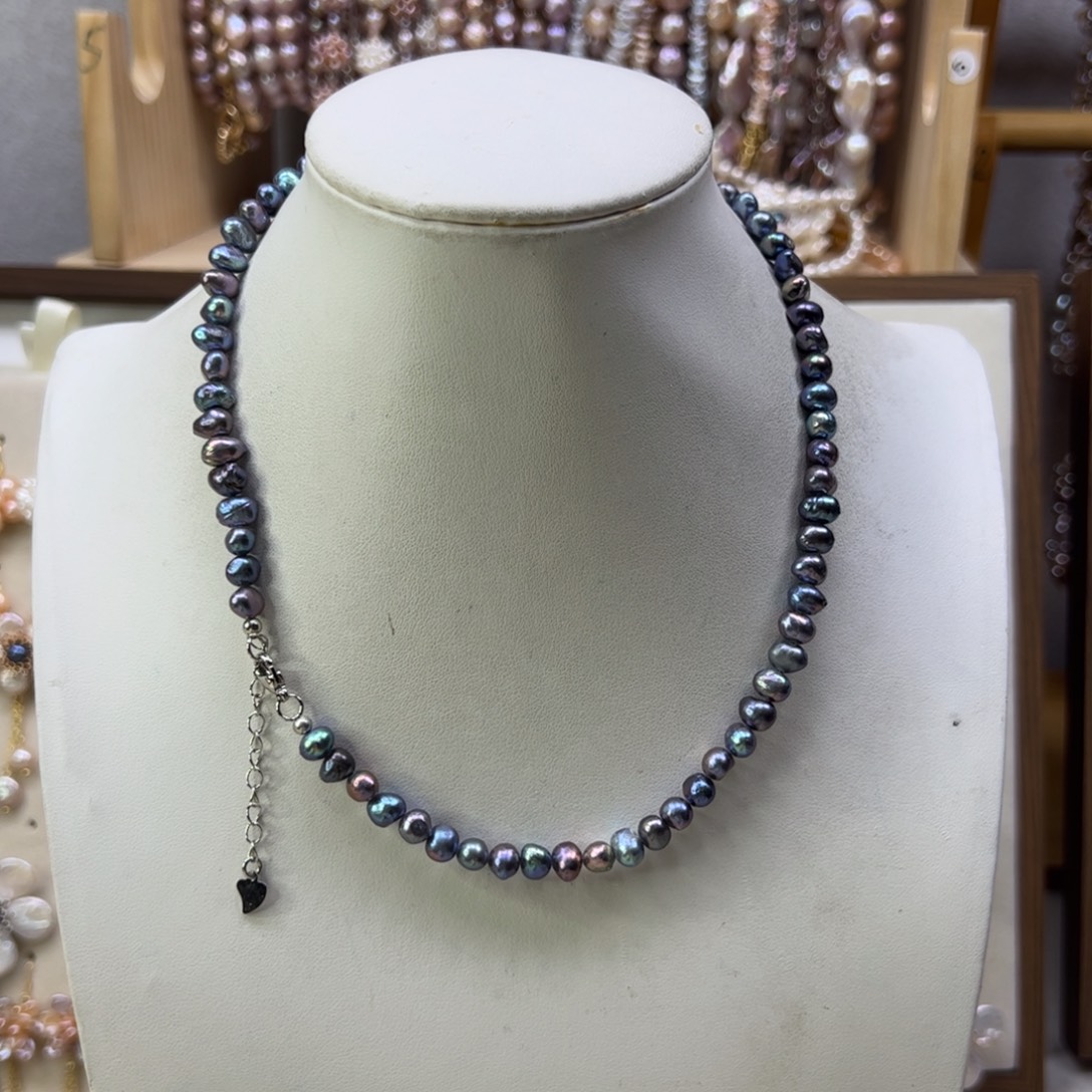 淡水珍珠合金手绳