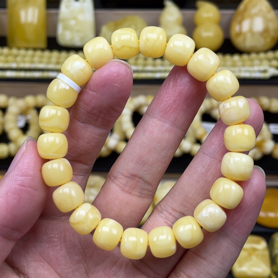 琥珀裸石未镶嵌琥珀蜜蜡