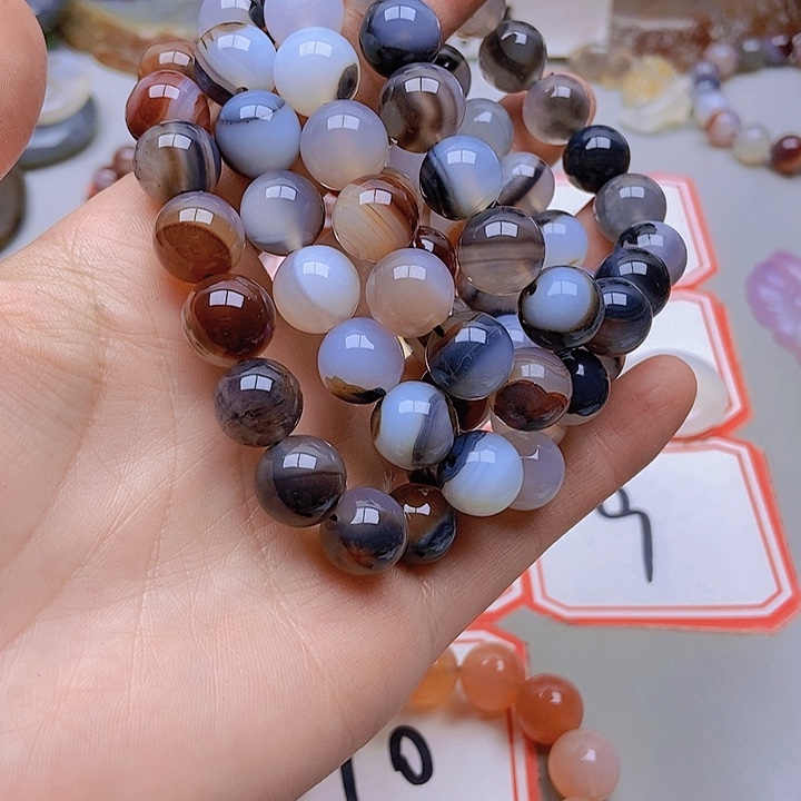 【闪购商品】未镶嵌玛瑙/玉髓珠宝半成品明**性