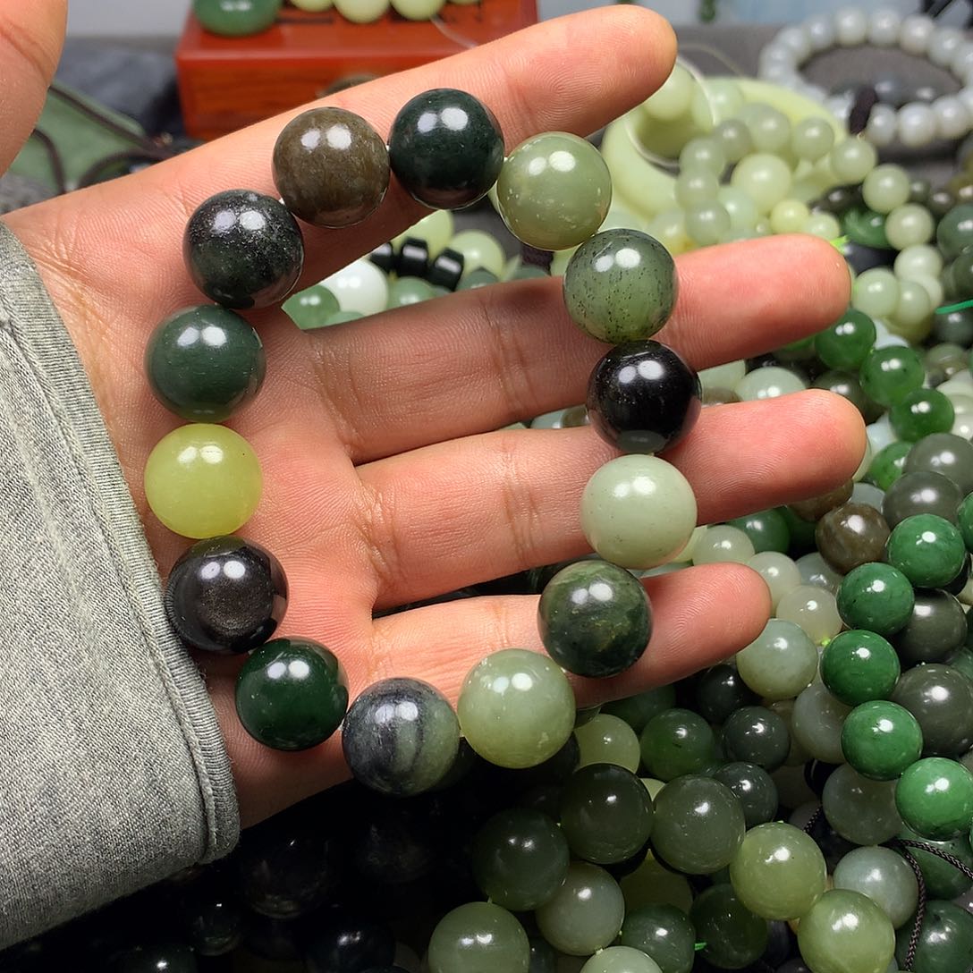 和田玉手链未镶嵌