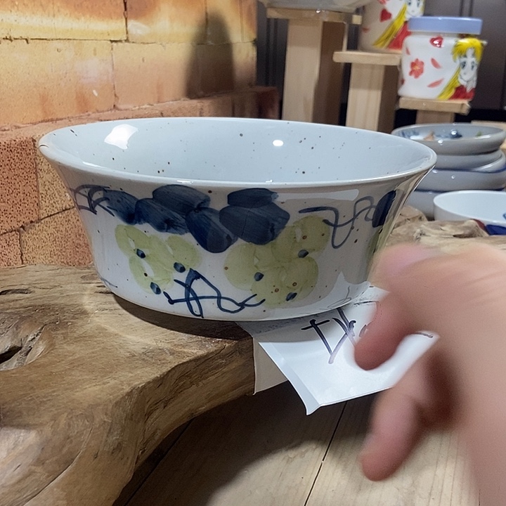 暇疵景德镇手绘高温釉下彩