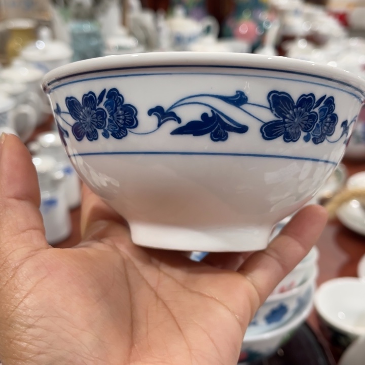 醴陵高温瓷12厘米饭碗