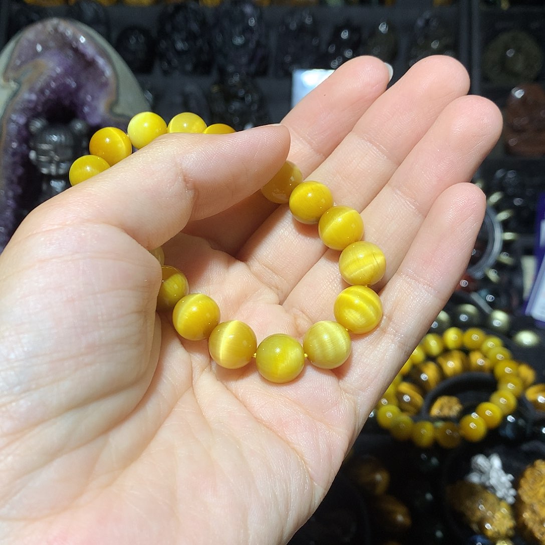 黑曜岩未镶嵌手链✨**媛