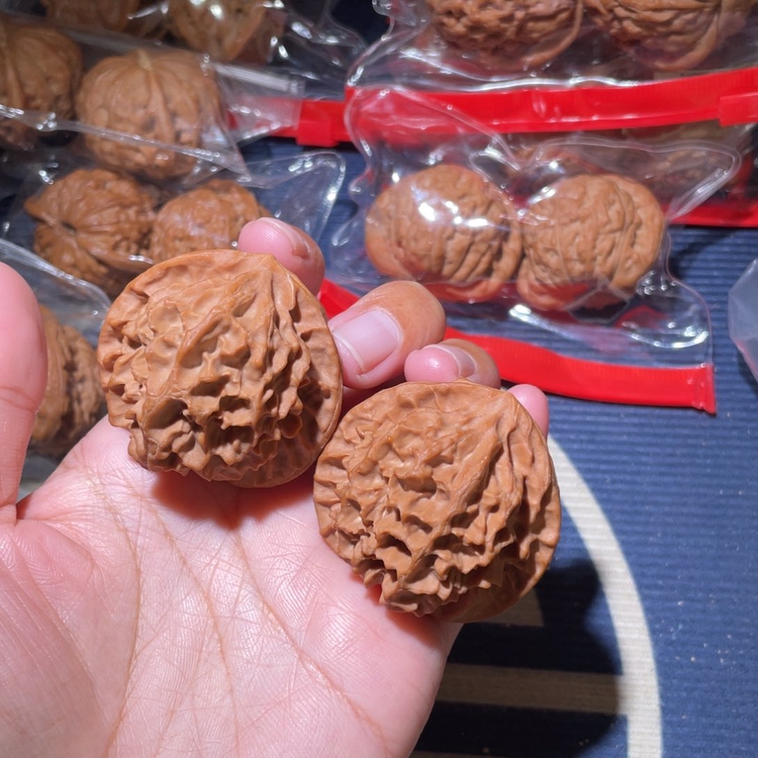 洋***Z吊坠文玩核桃龙麟43