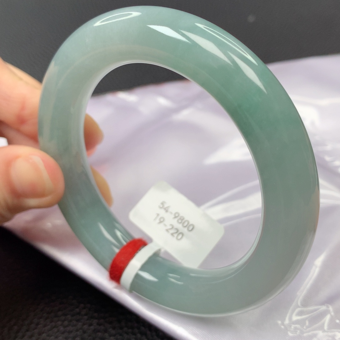 【闪购商品】翡翠手镯未镶嵌45号圆条19220-54