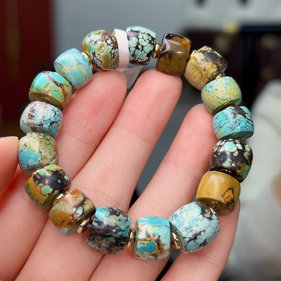 绿松石珠宝奇石未镶嵌