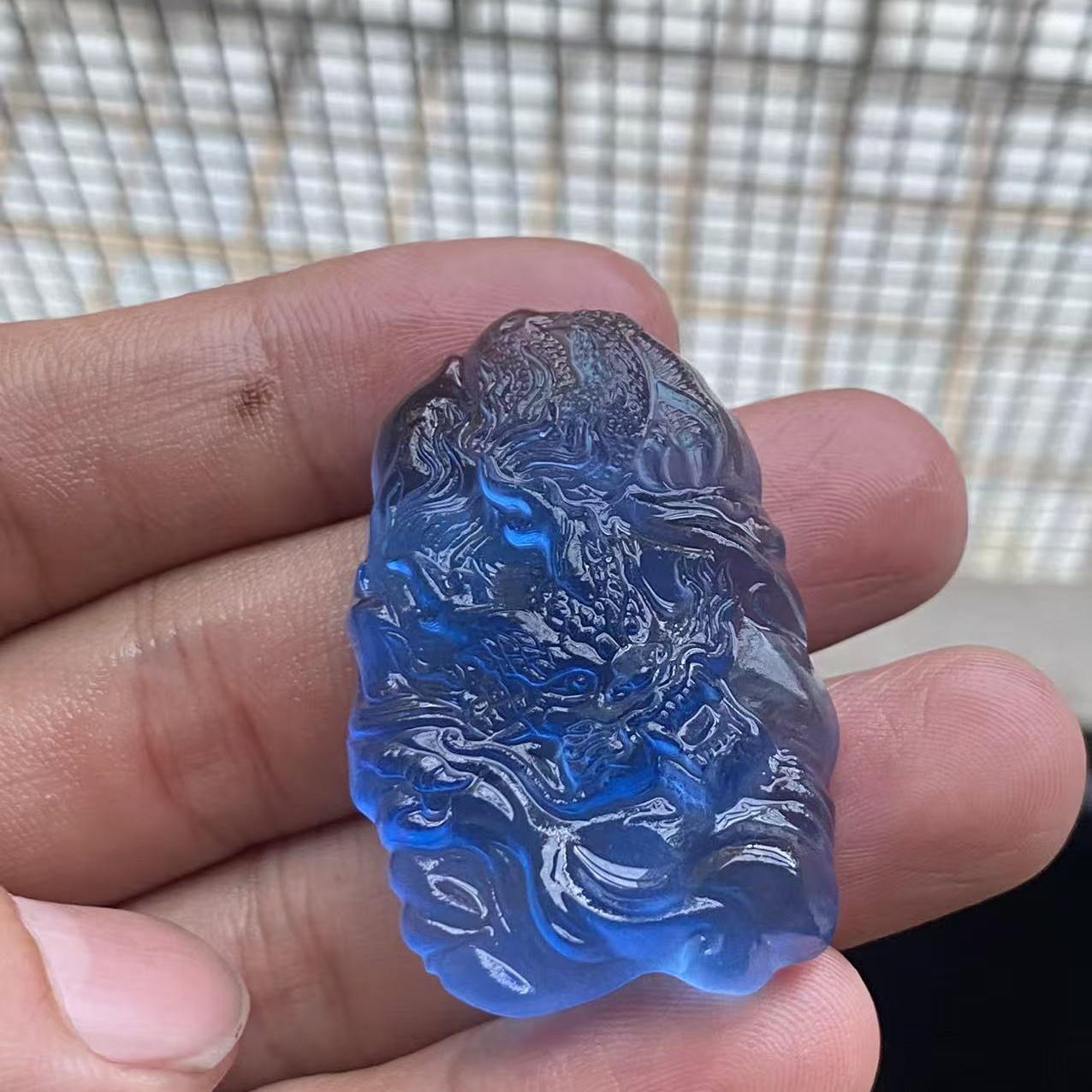 精美雕刻龙牌吊坠挂件