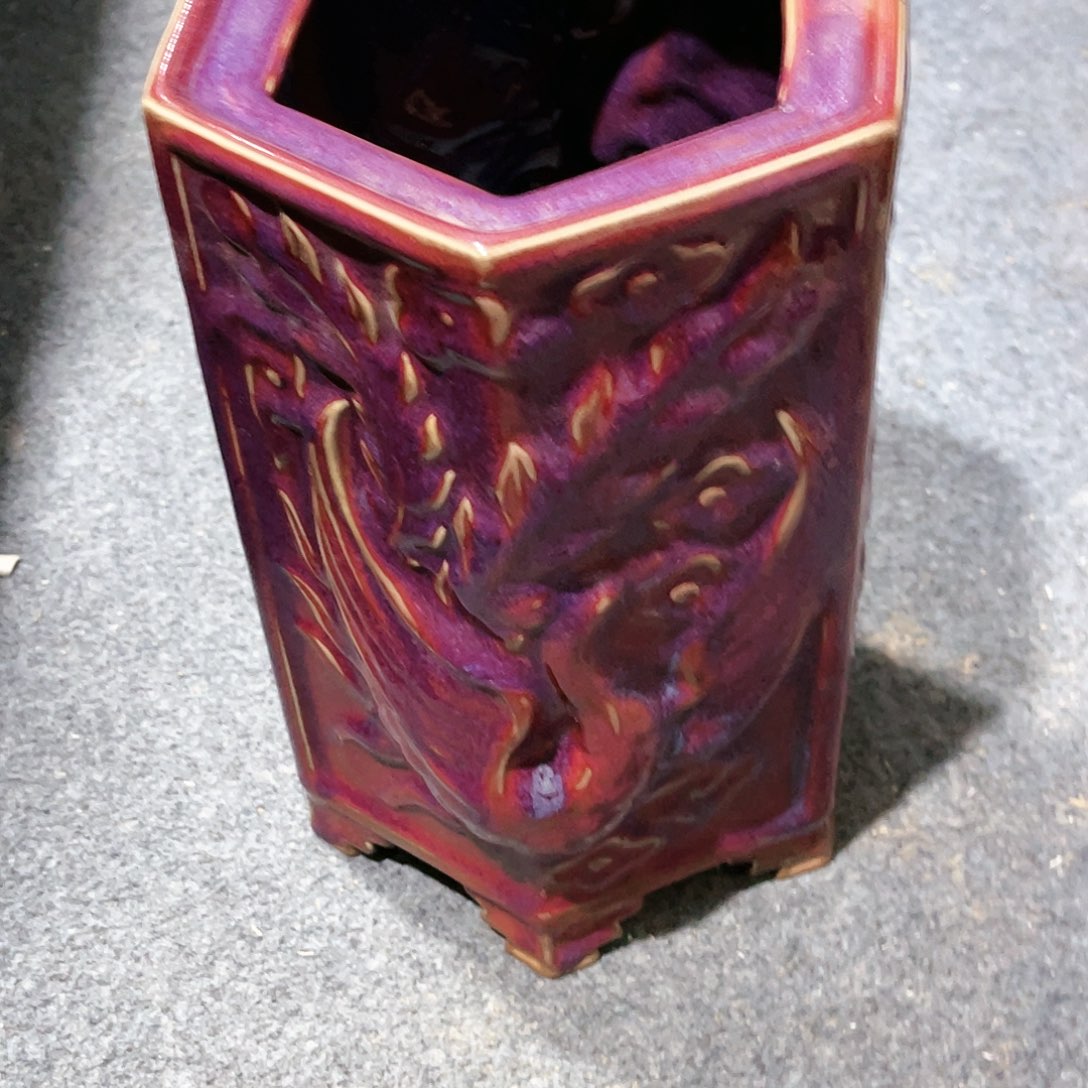 瓦当摆件摆件茶桌茶台陶瓷平**。