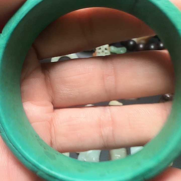 绿松石合金手镯松紧而有序进行教学