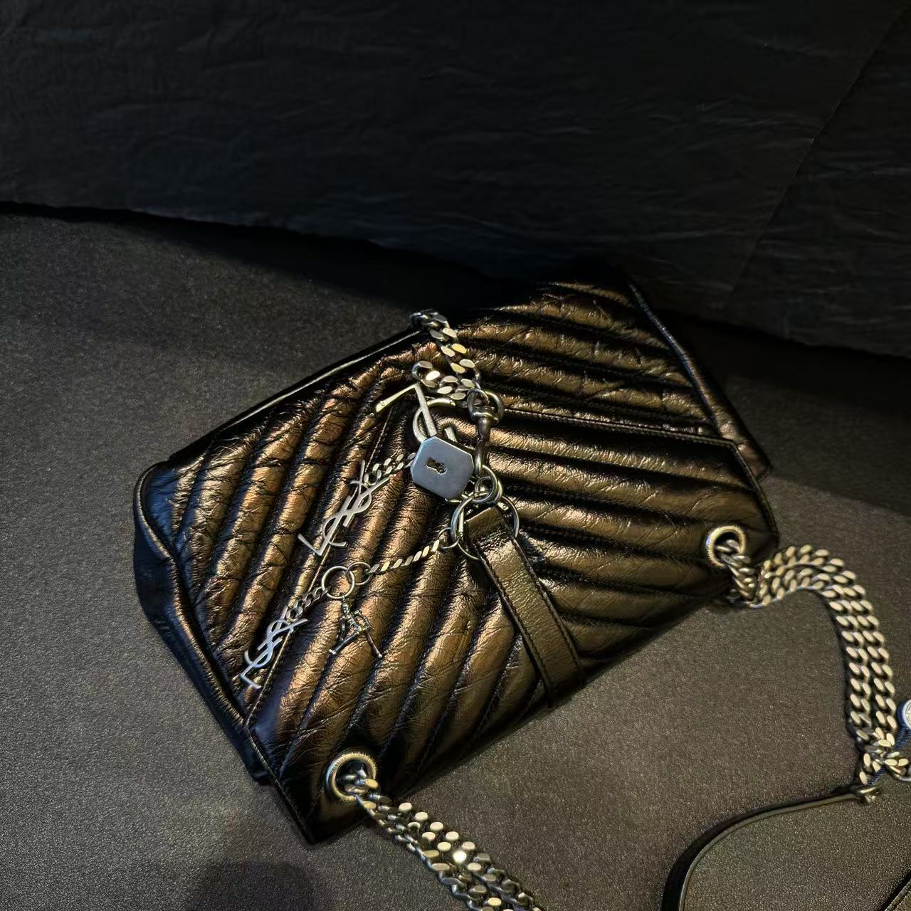 95新 YSL/圣罗兰 【小考拉】YSL 单肩包