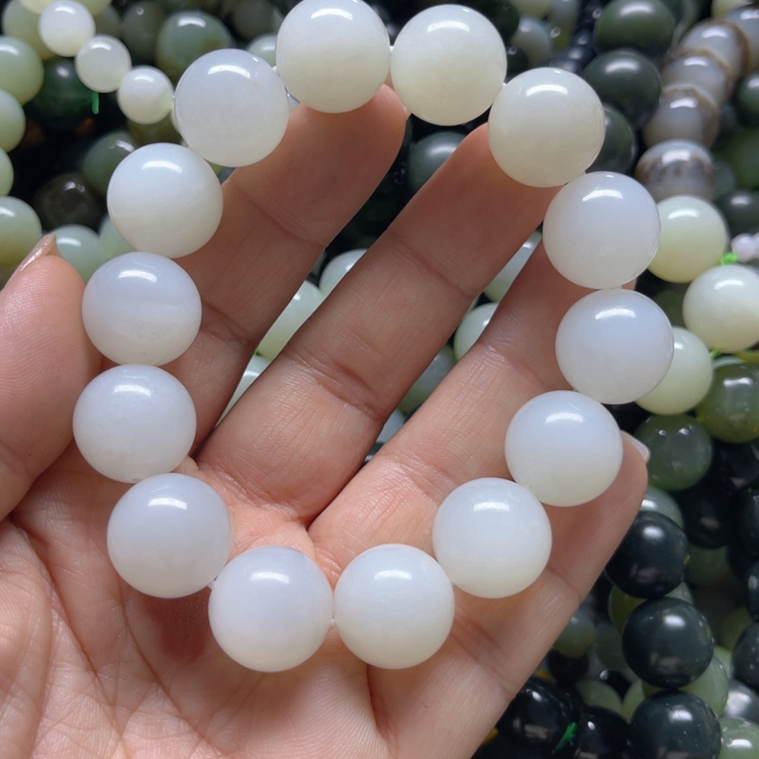 和田玉手链未镶嵌