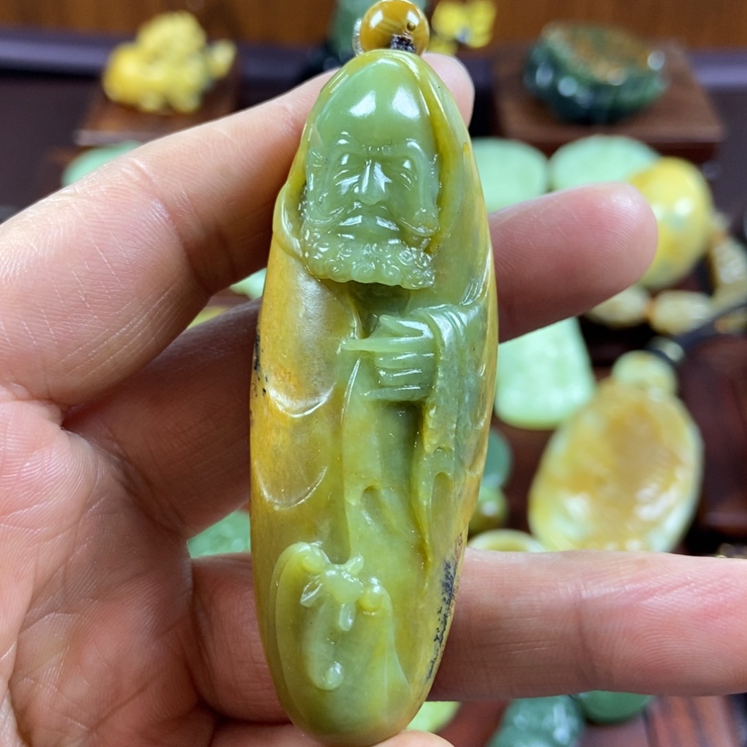 岫岩河磨玉（透闪石质玉）未镶嵌珠宝奇石