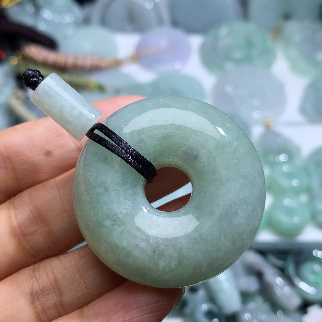 翡翠未镶嵌颈饰48@