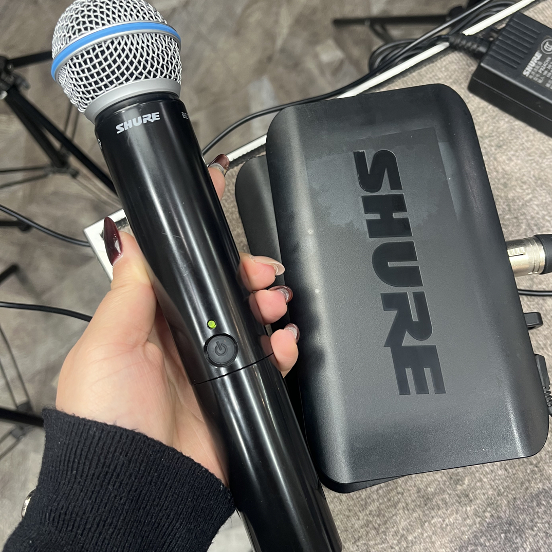 8新 Shure/舒尔 二手舒尔beta58a一拖一，无质量问题不退换