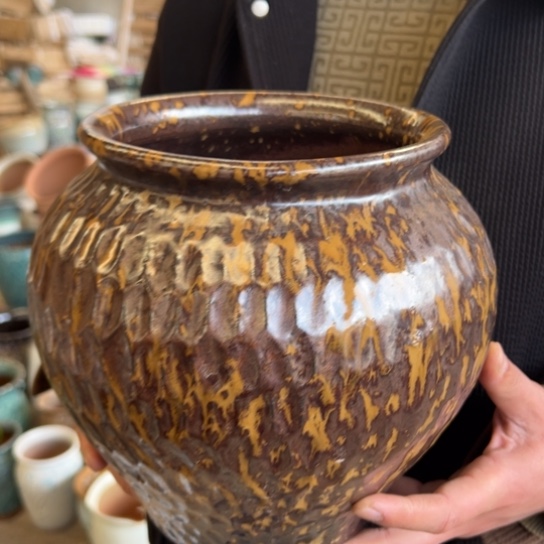 紫砂花盆高23口17.5———-