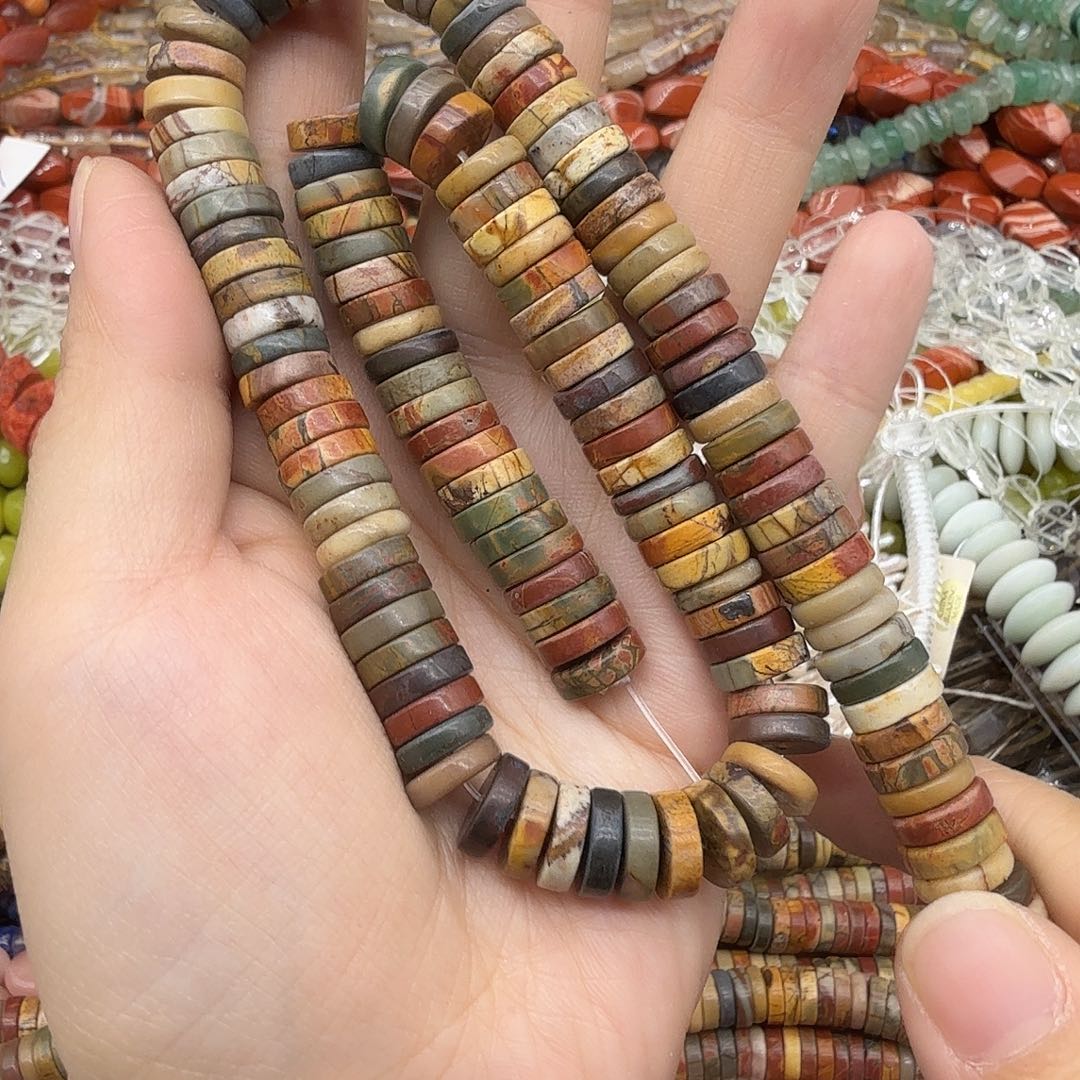 水晶未镶嵌珠宝半成品卡10毕加索隔片一条