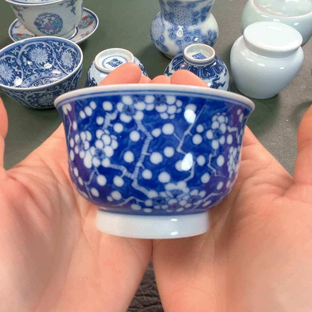 杯青花瓷器青花瓷器