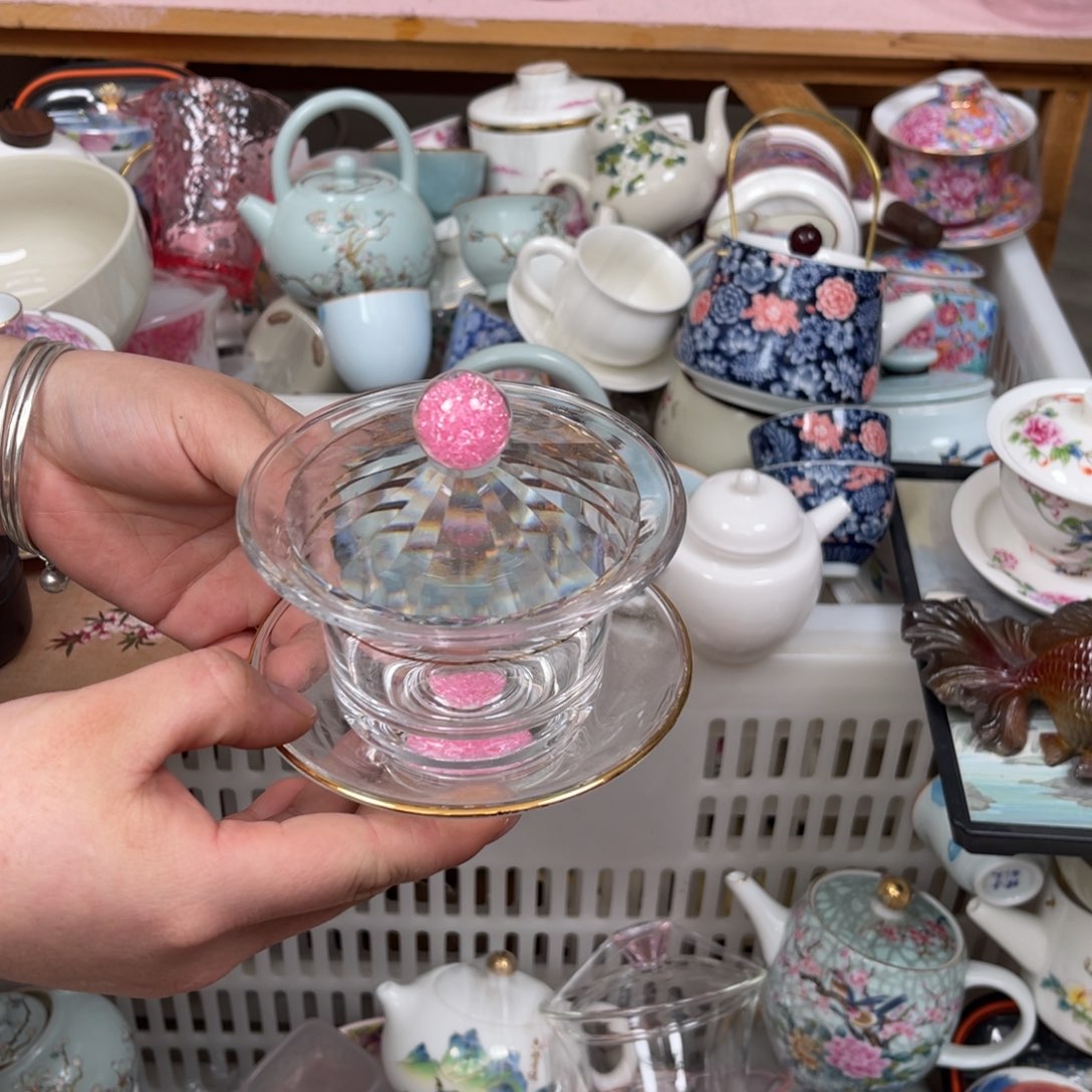 瓷片陶瓷茶具家用配件
