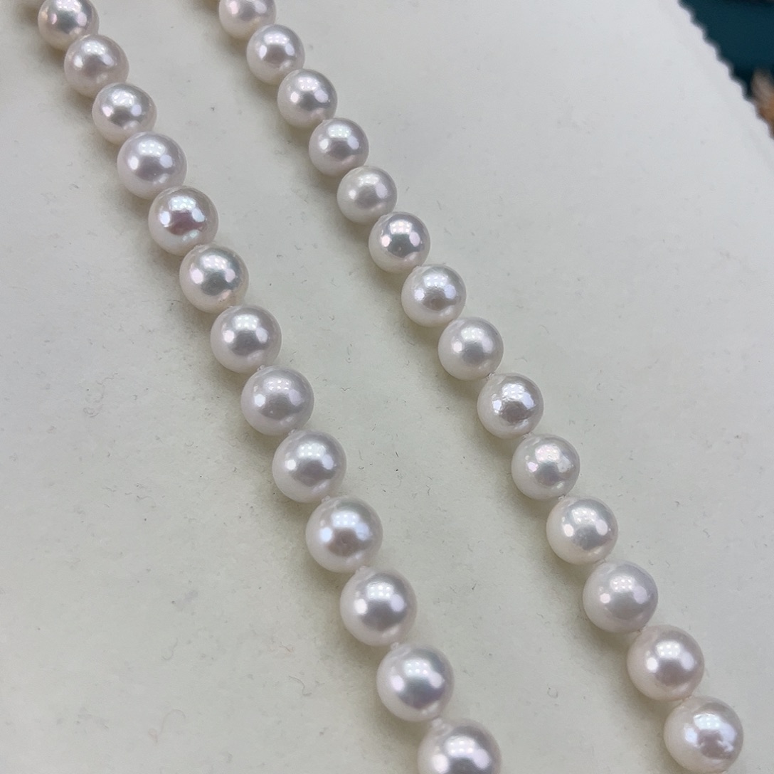 淡水珍珠颈饰银S925镶嵌➕9-10高品