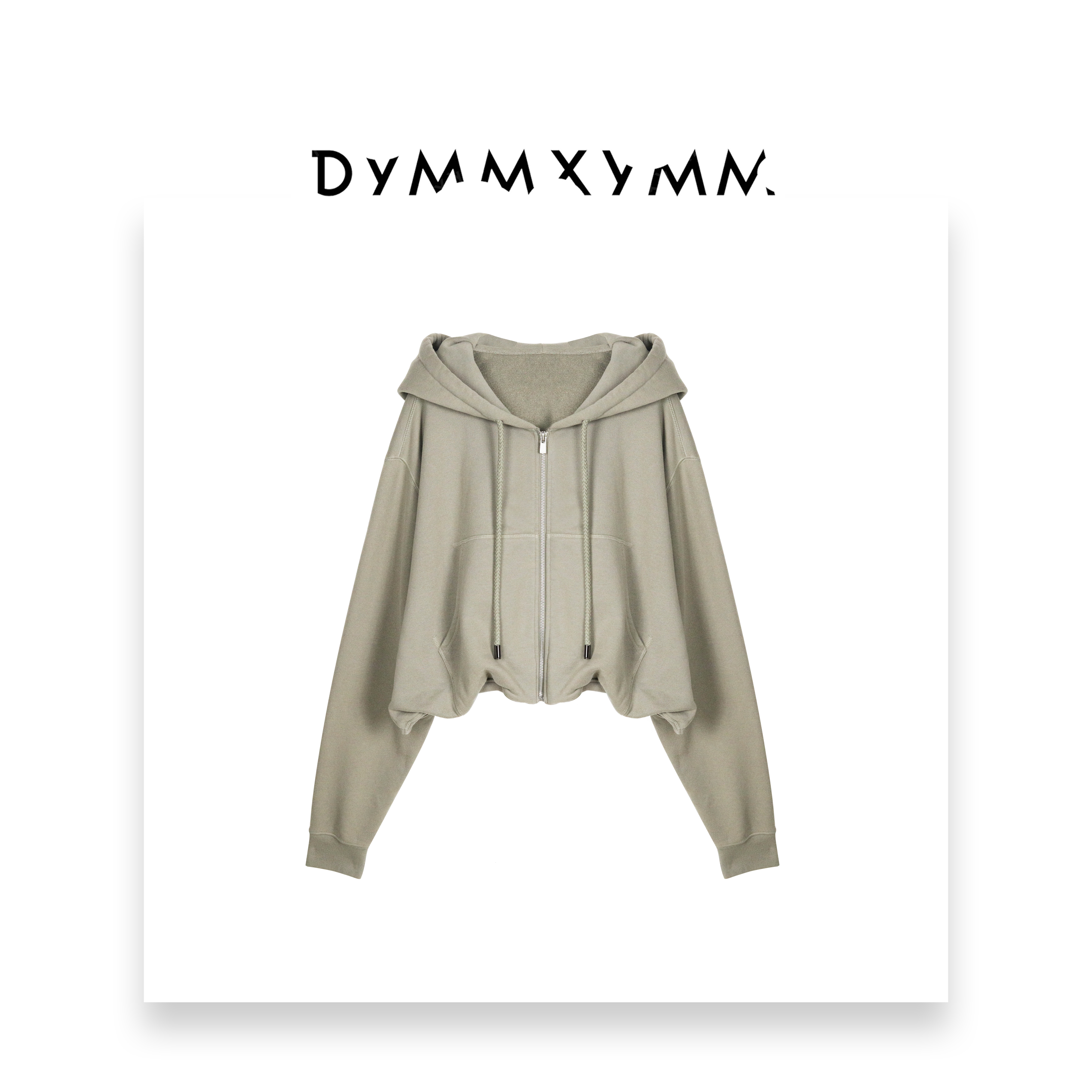 【DYMMXYMM】-【黑标】.短款卫衣外套-5FWY6628