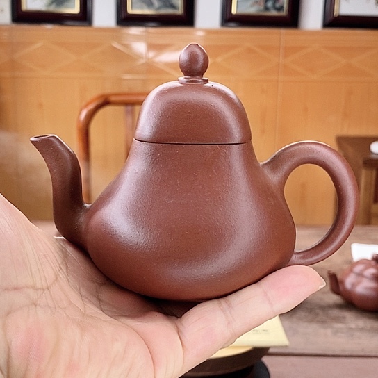 茶壶红泥全手工制作