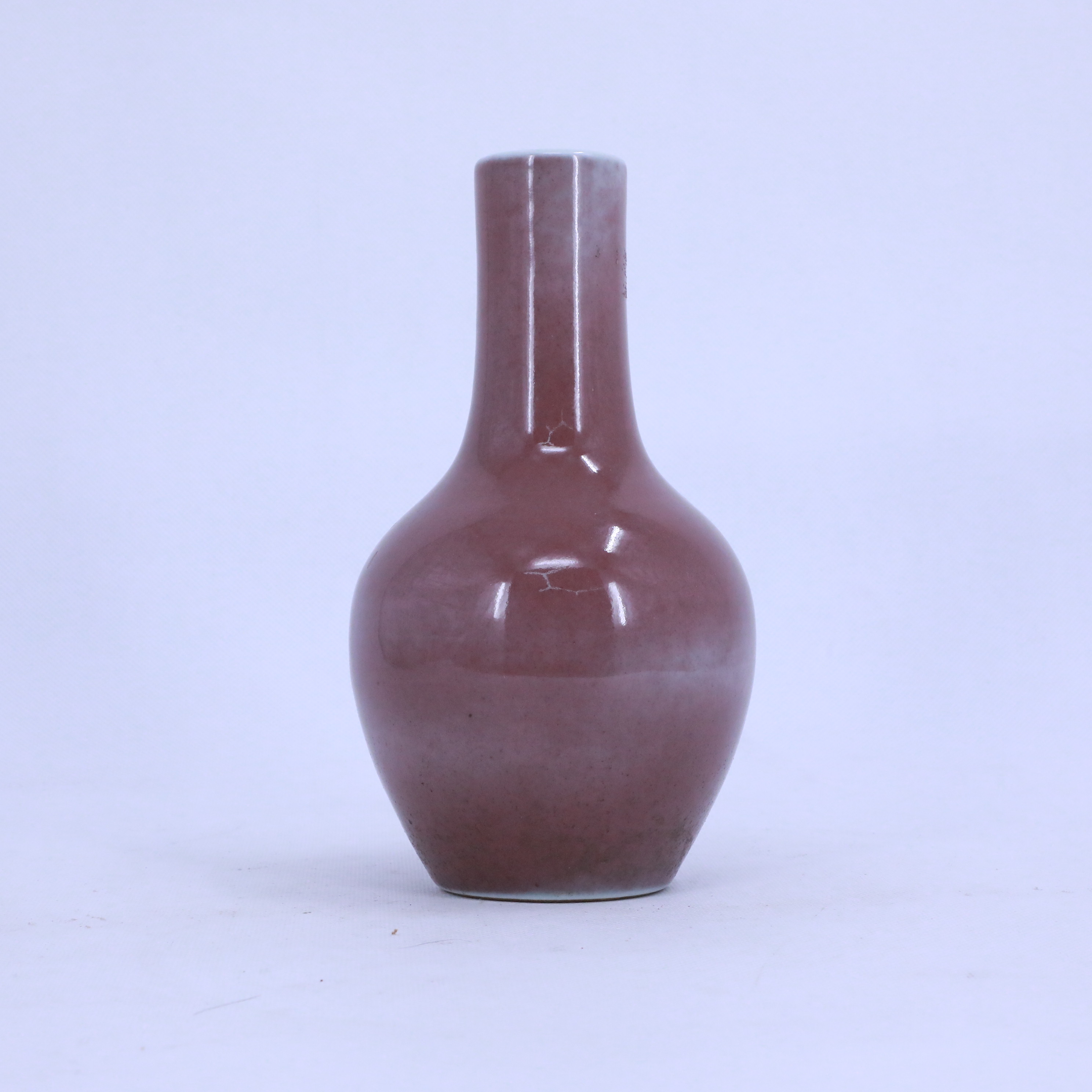 陶瓷/豇豆红釉瓶LOT0697-1.8