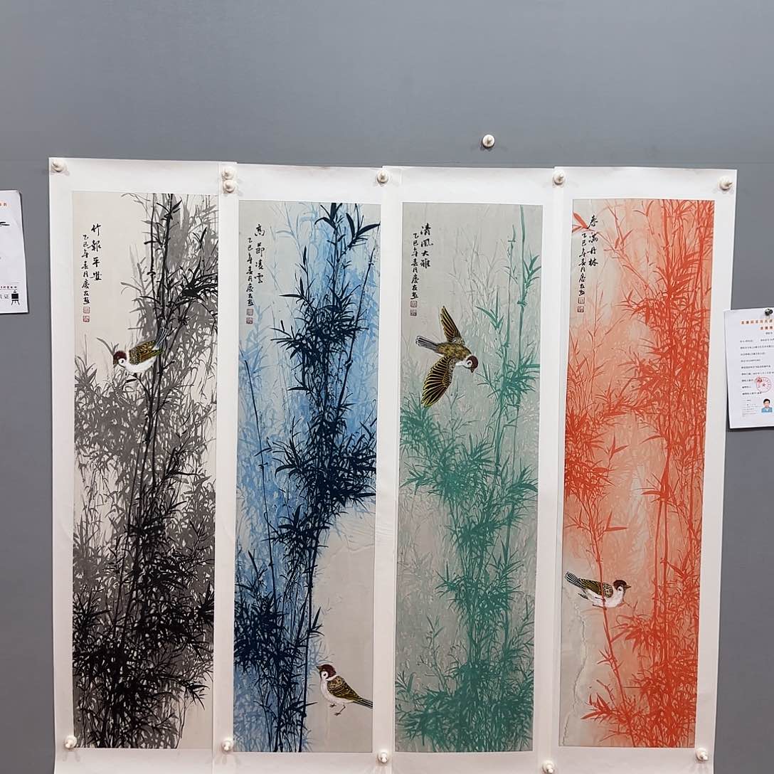 国画李庆友老师国画精品