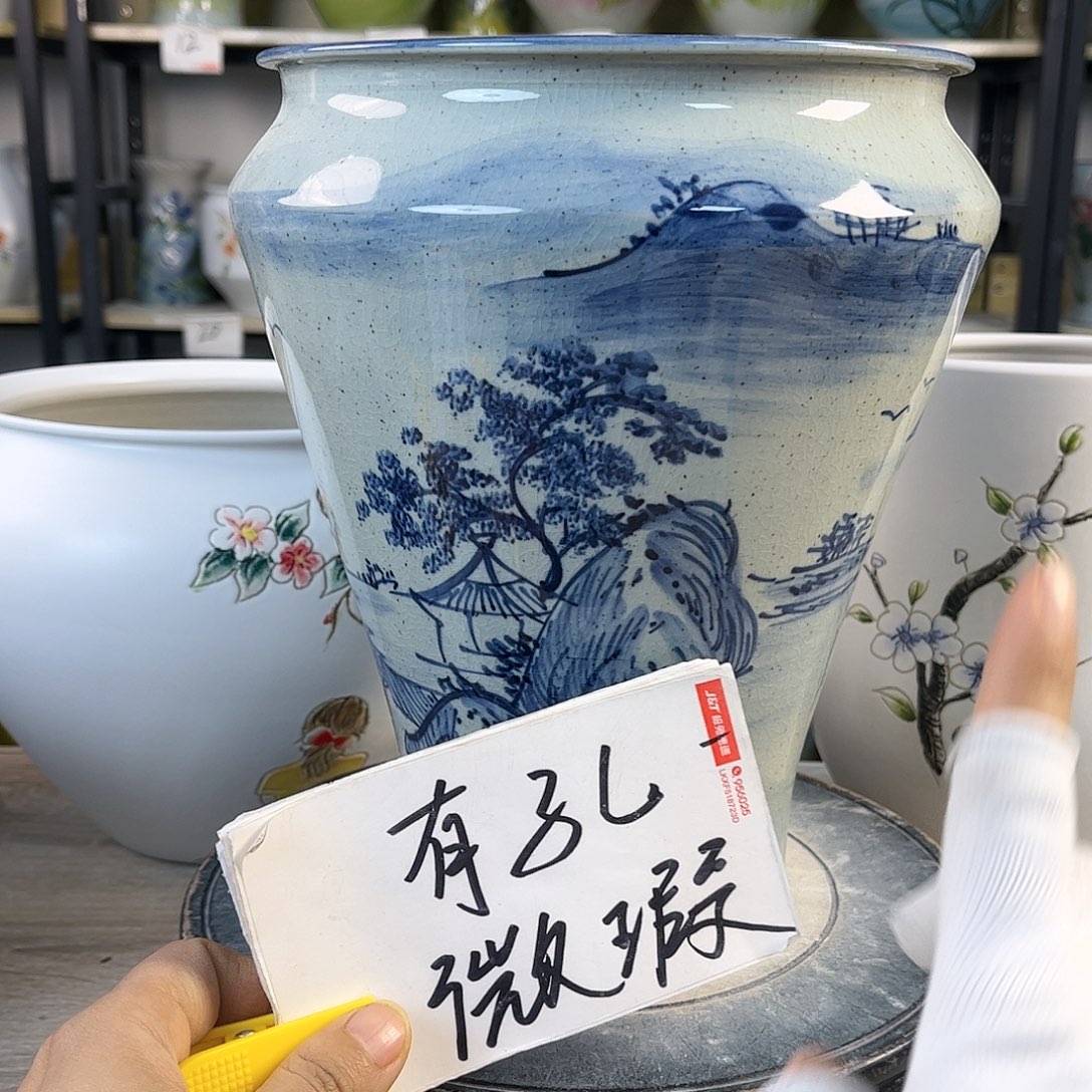 罐1xc景德镇陶瓷花盆