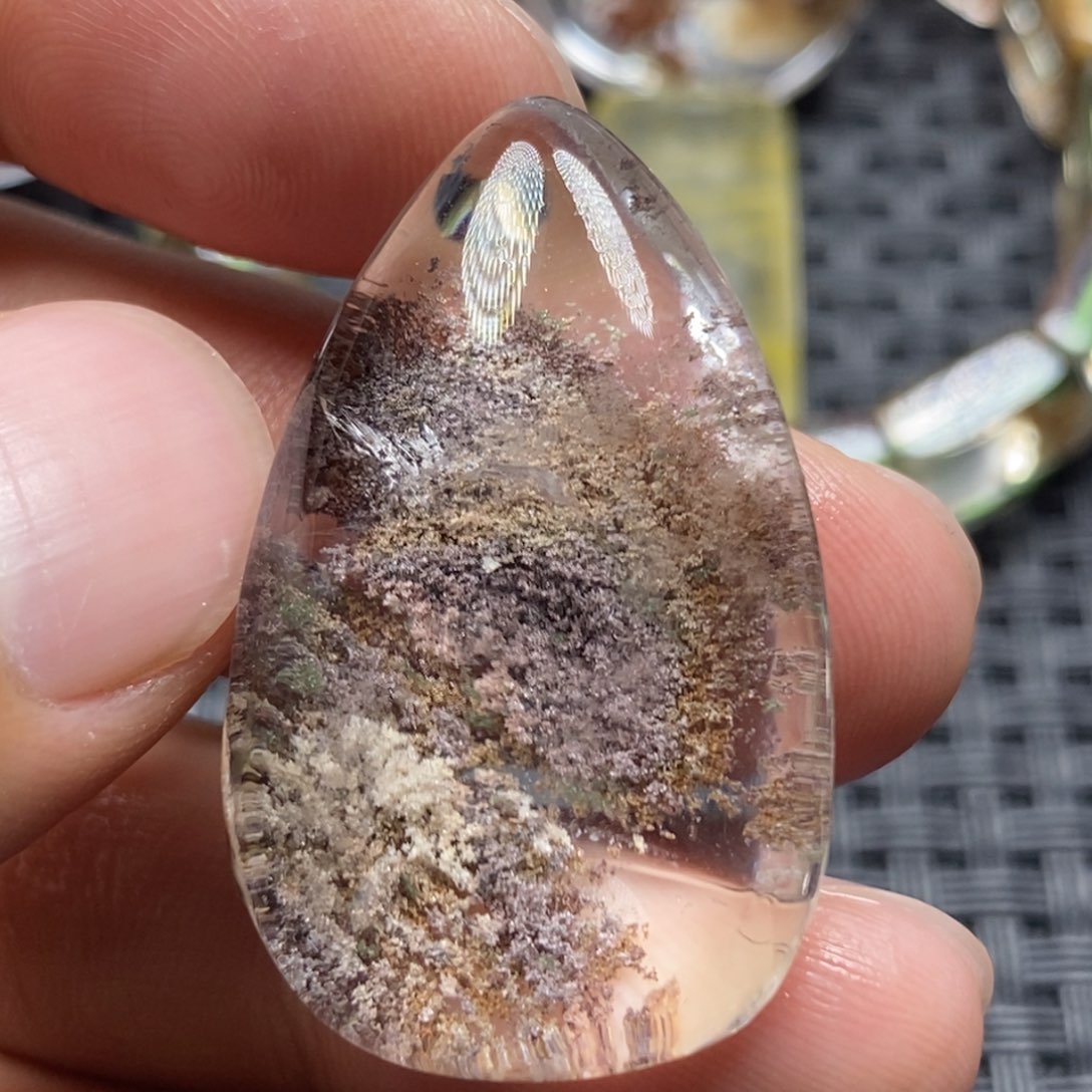 水晶颈饰未镶嵌?****天然水晶项链吊坠