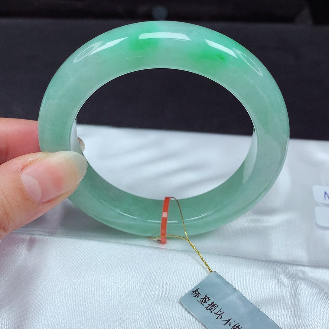 未镶嵌手镯翡翠54-56圈468