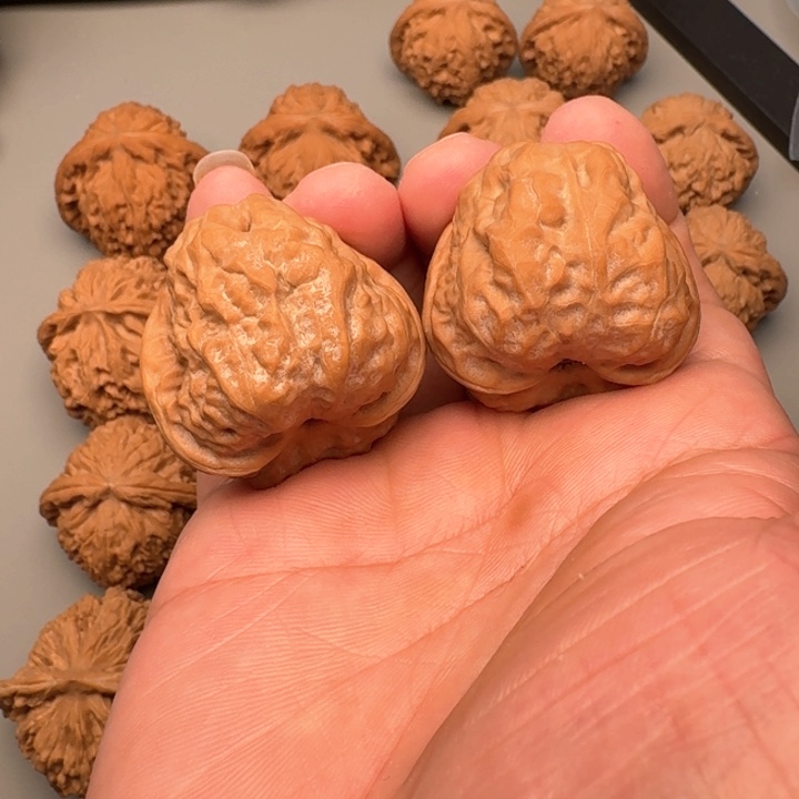 文玩核桃把件山地蛙37全品
