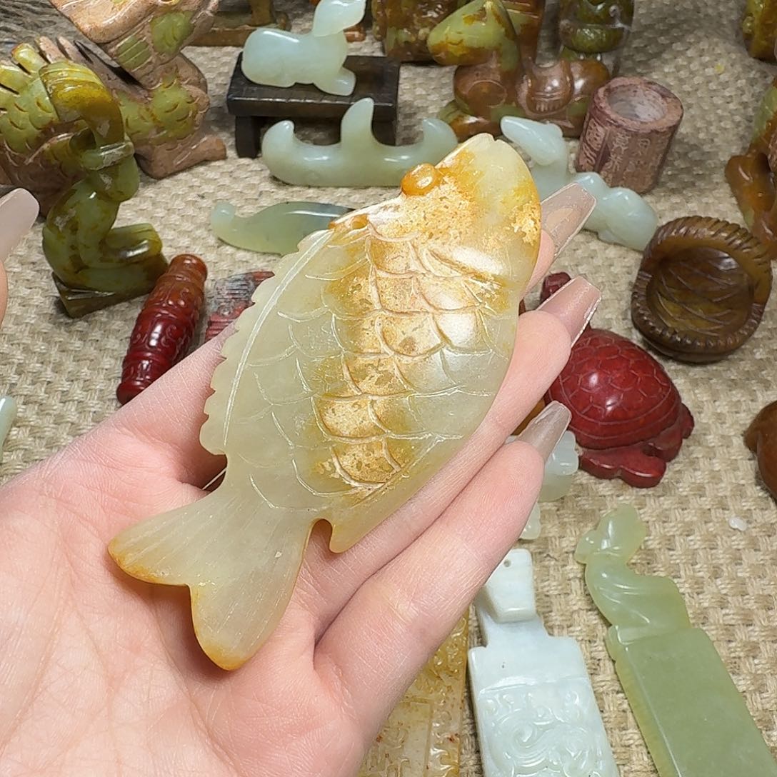 白玉菩提吊坠挂件