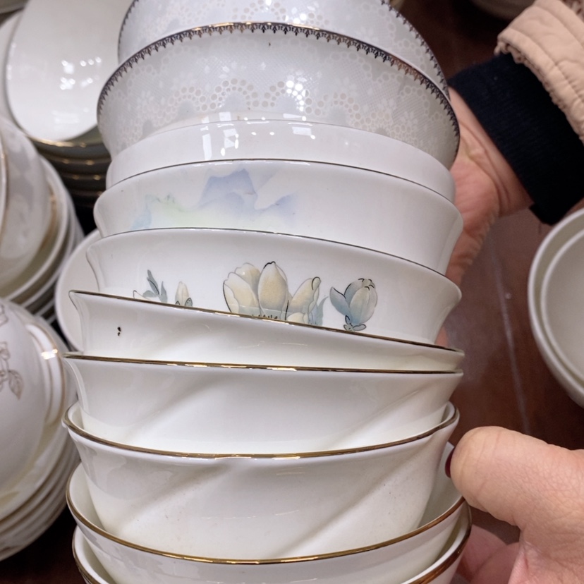 【闪购商品】钛合金混搭10个米饭碗