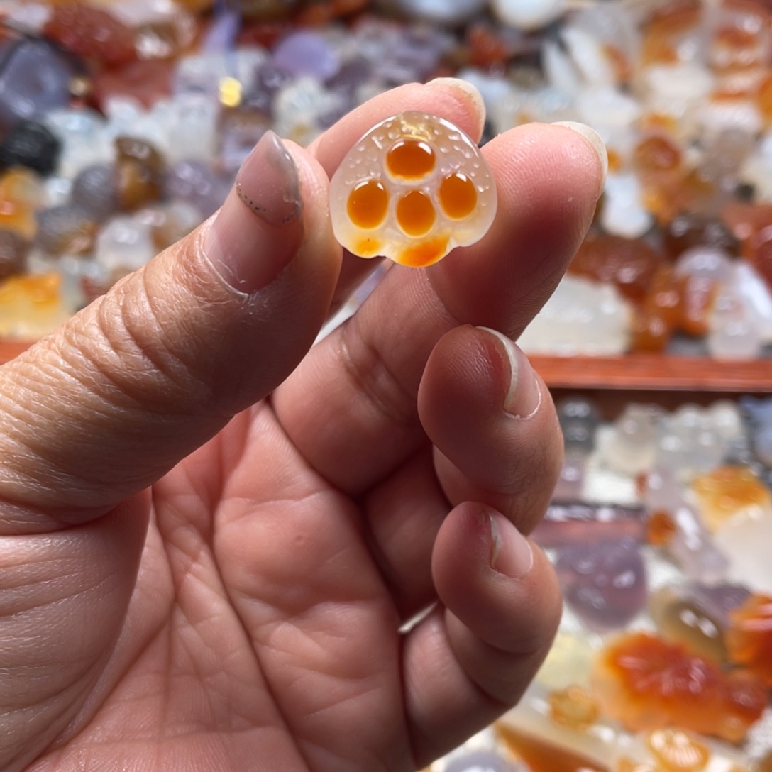 玛瑙/玉髓未镶嵌颈饰