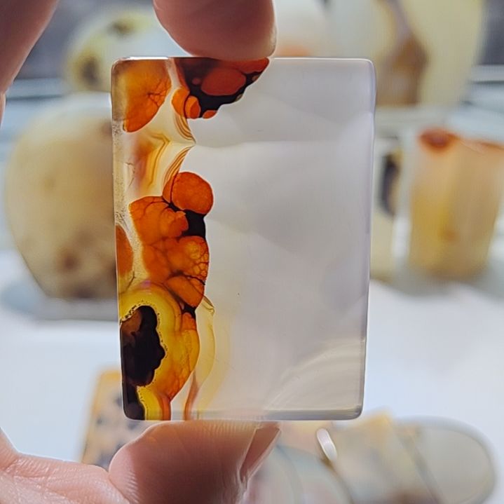 玛瑙/玉髓未镶嵌吊坠(不含链)111号