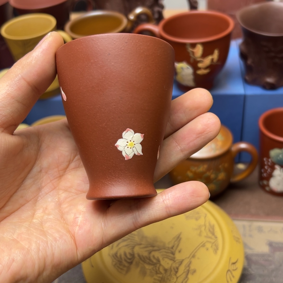 紫砂茶杯紫砂主人杯100cc