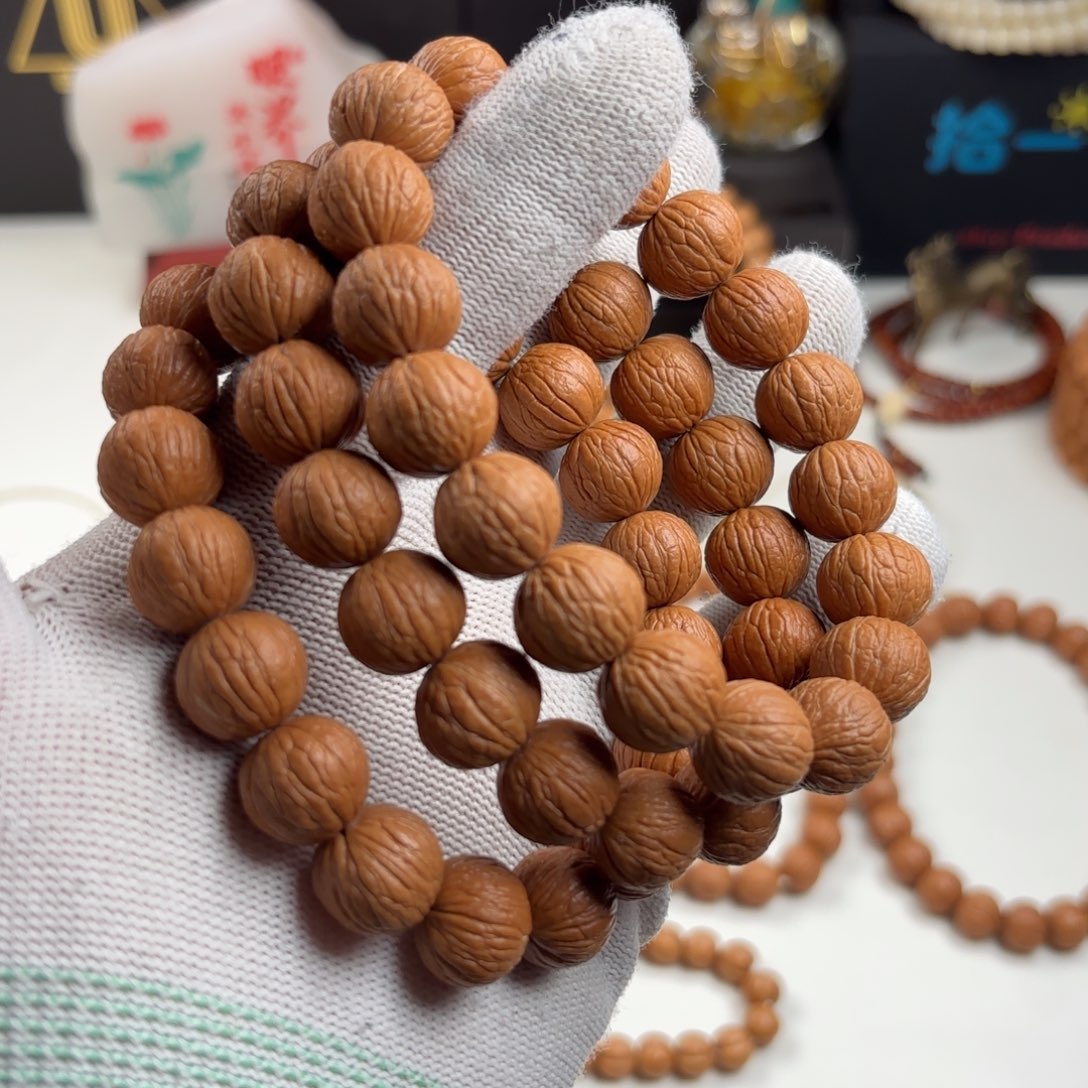 手串猴头核桃凤羽，