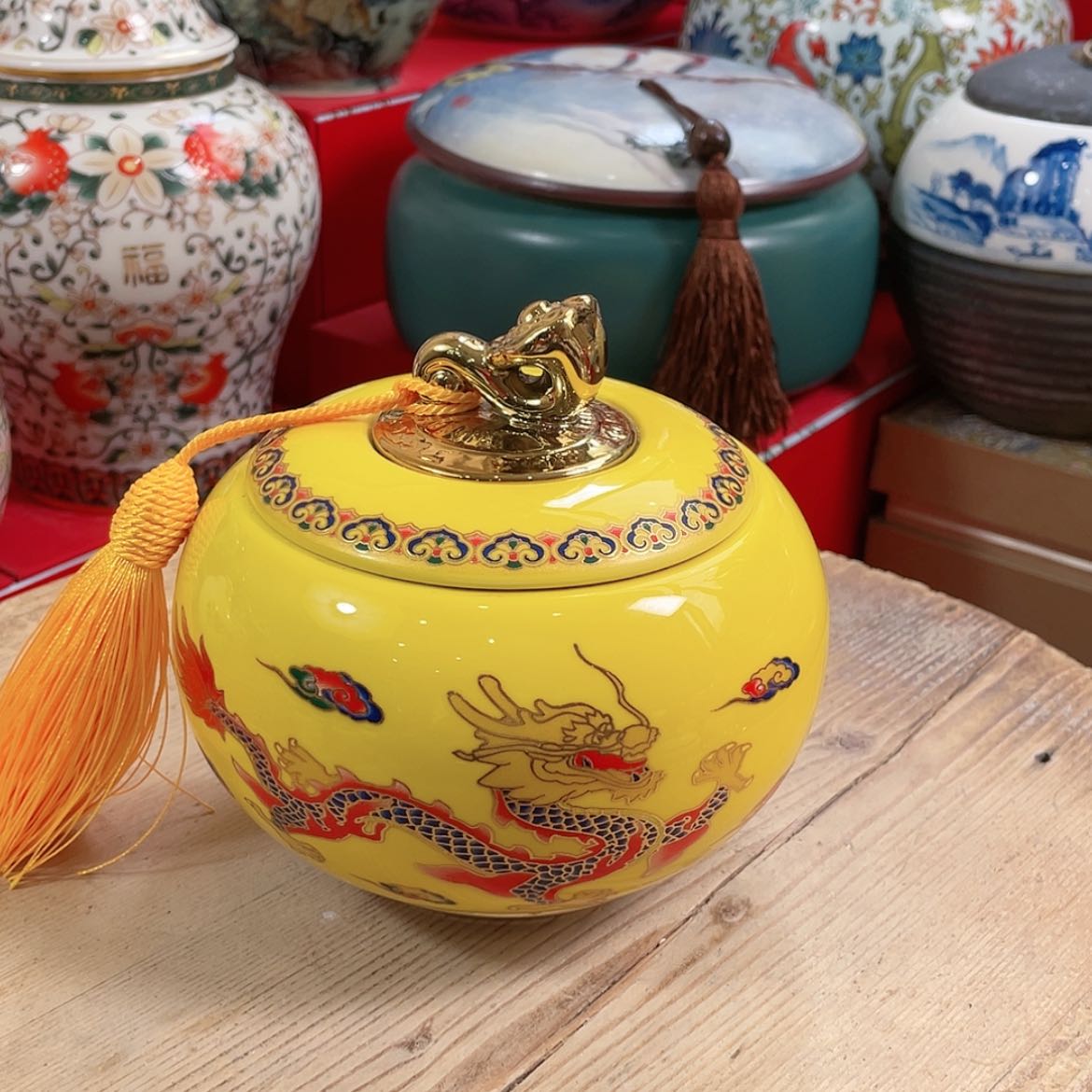 【闪购商品】罐陶瓷茶叶罐密封罐