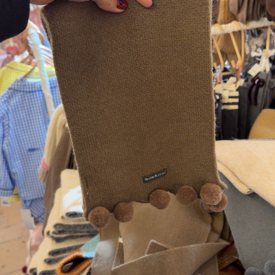 棉大馍馍推荐好看围巾