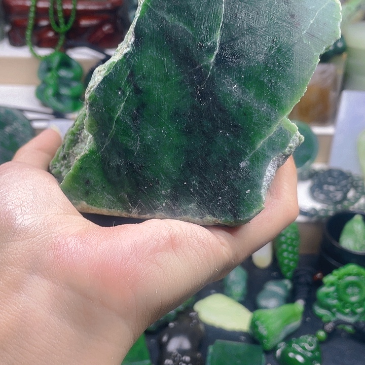 未镶嵌和田玉珠宝半成品