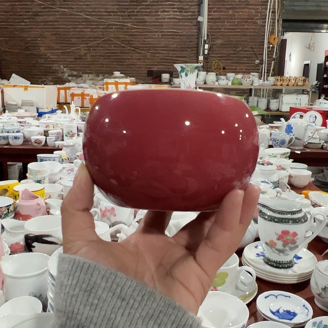 醴陵瓷直播供货基地单色釉